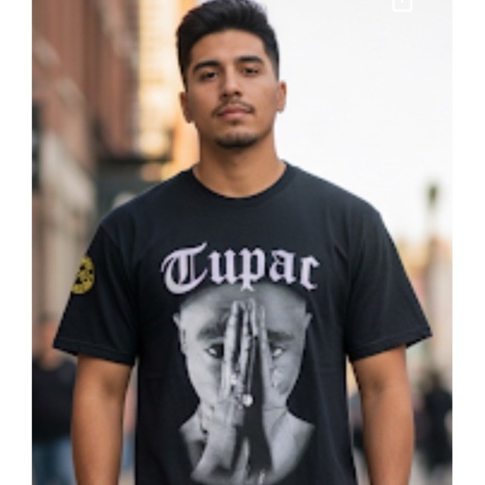 Vintage Cross Colours Tupac Graphic T-Shirt XL‎
